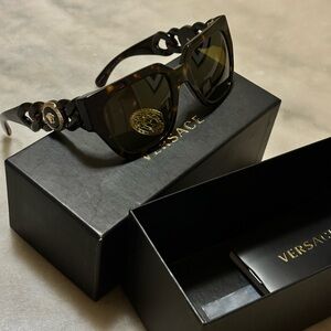 Versace Tortoise Shell Sunglasses